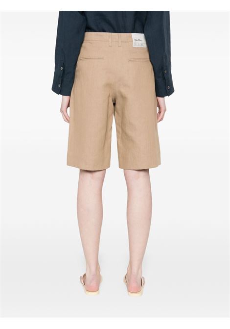 Brown Erio shorts 's maxmara - women 'S MAXMARA | 2519141013600003